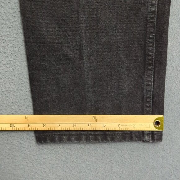 Wrangler Jeans Men's 40x32 Fits 40x30 Black 13MWZ Cowboy Cut Denim Western - Picture 9 of 11